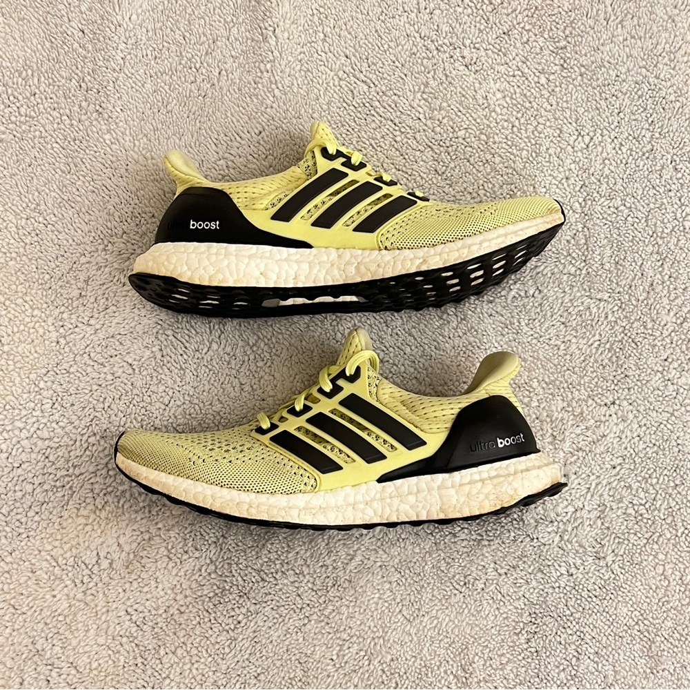 Adidas Ultra Boost 1.0 OG Solar Yellow 2015 Sz 7W